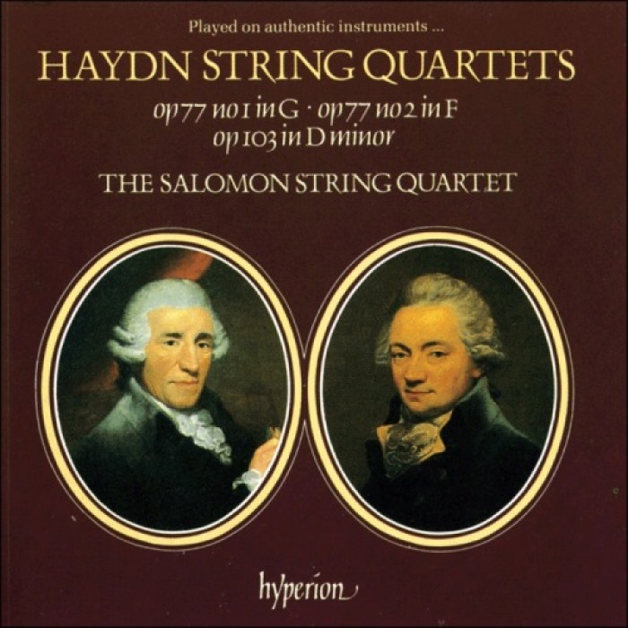 海顿:弦乐四重奏《皇帝》作品77,第1-2号 haydn:string quartets op77